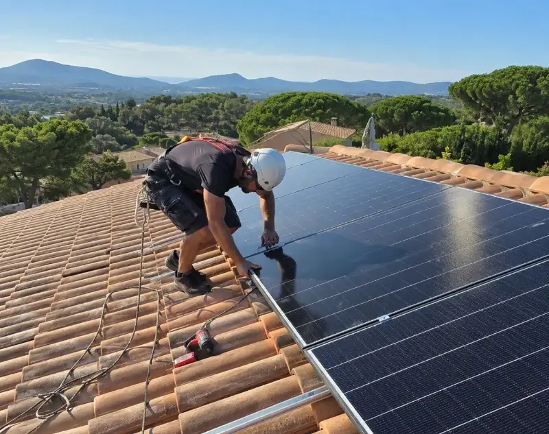 Installateur panneaux solaires Louchats — pose photovoltaïque sur toiture