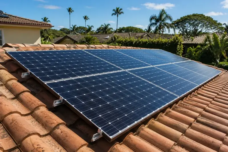 Installation de panneaux solaires à Louchats